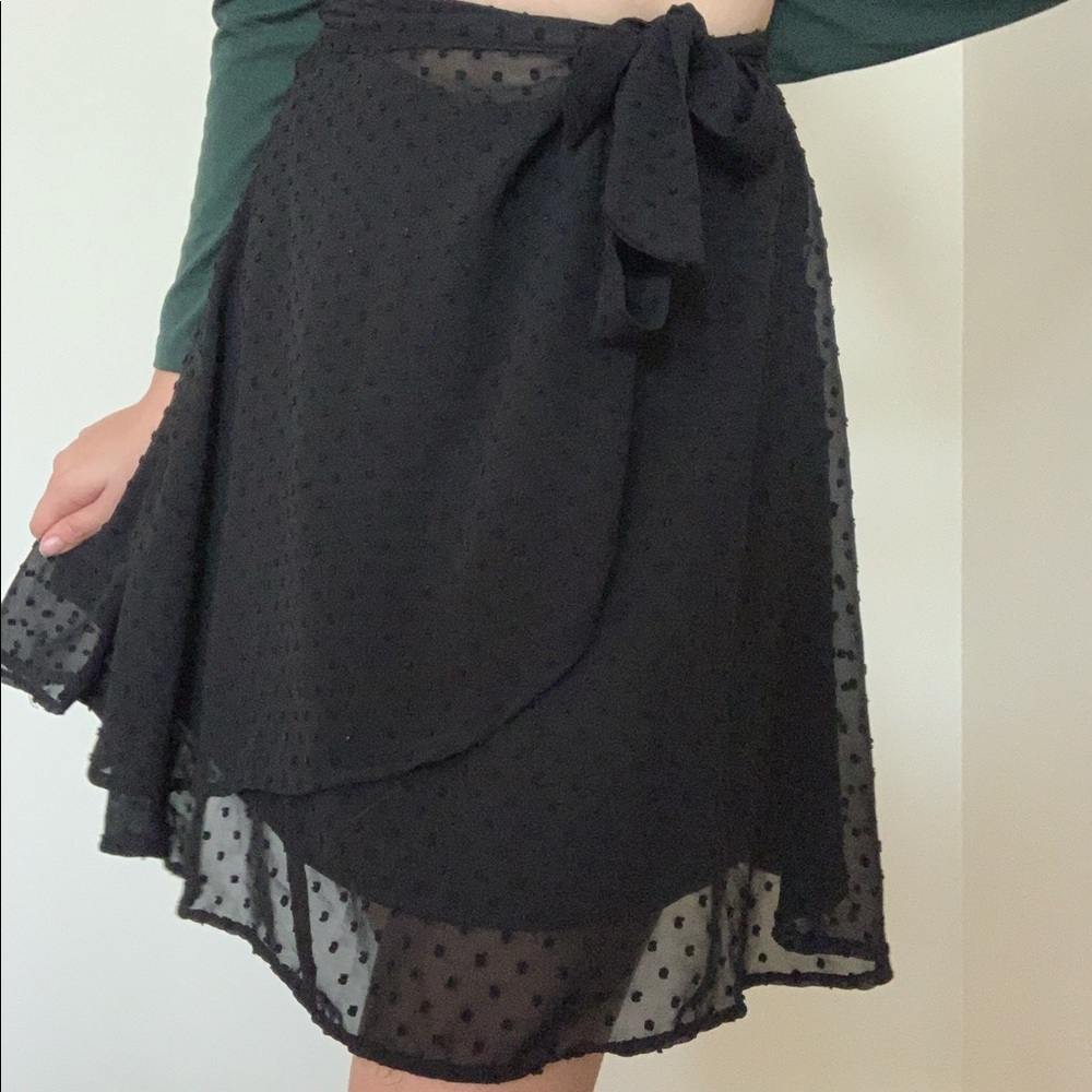 Tie Polka Dot skirt